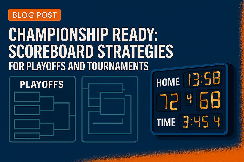Championship Ready: Scoreboard Strategies for Playoffs and Tournaments